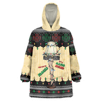 Christmas Story Wearable Blanket Hoodie Fragile Leg Lamp - Wonder Print Shop