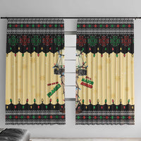 Christmas Story Window Curtain Fragile Leg Lamp - Wonder Print Shop