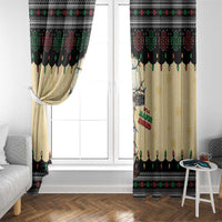 Christmas Story Window Curtain Fragile Leg Lamp - Wonder Print Shop