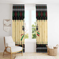 Christmas Story Window Curtain Fragile Leg Lamp - Wonder Print Shop