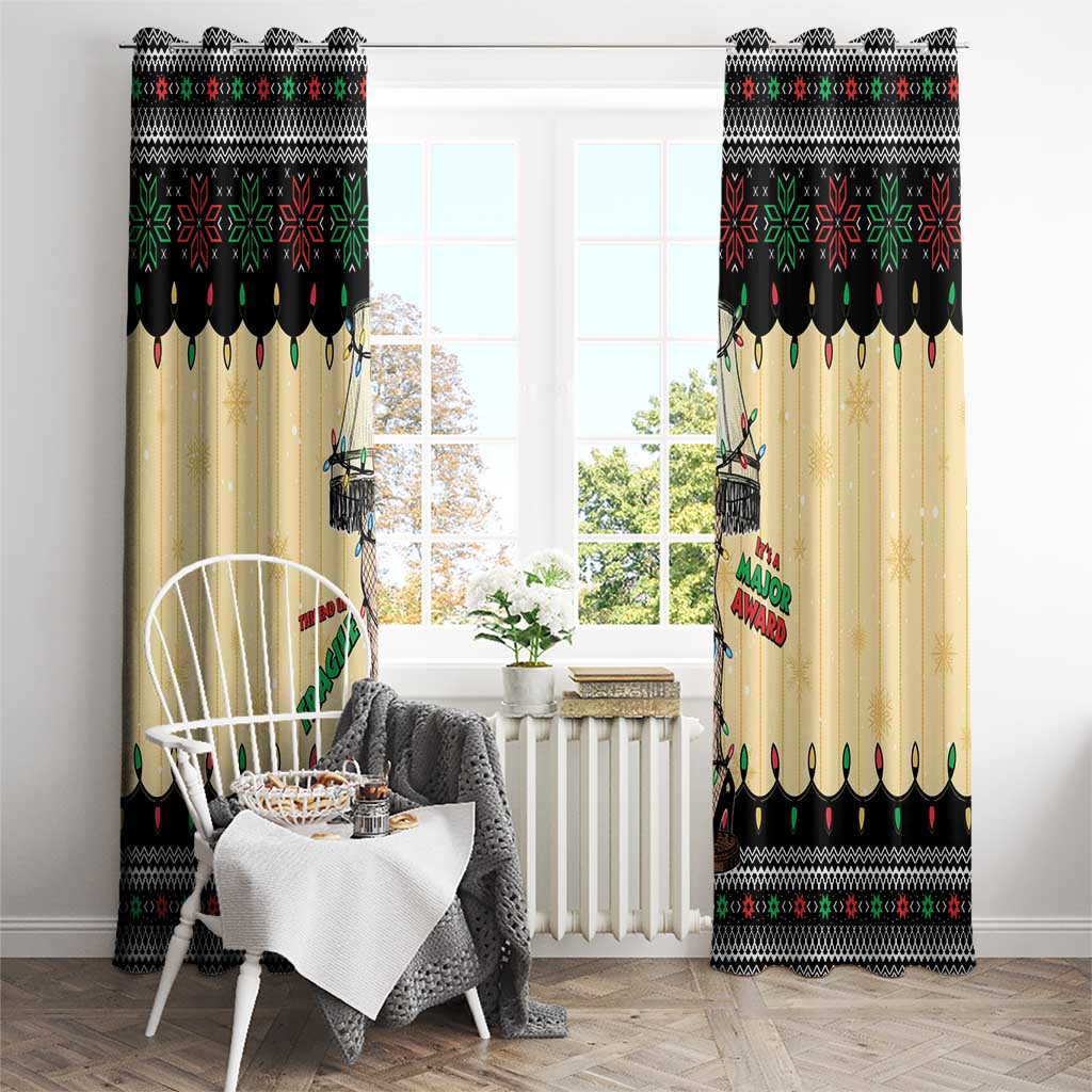 Christmas Story Window Curtain Fragile Leg Lamp - Wonder Print Shop