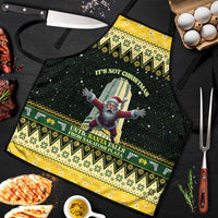 Nakatomi Plaza Apron It's Not Xmas Until Santa Falls - Wonder Print Shop