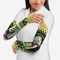 Personalised Nakatomi Plaza Arm Sleeves It's Not Xmas Until Santa Falls - Wonder Print Shop