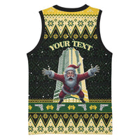 Personalised Nakatomi Plaza Basketball Jersey It's Not Xmas Until Santa Falls - Wonder Print Shop