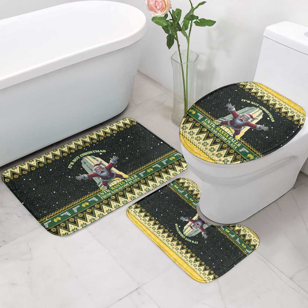 Nakatomi Plaza Bathroom Set It's Not Xmas Until Santa Falls - Wonder Print Shop