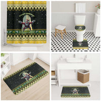 Nakatomi Plaza Bathroom Set It's Not Xmas Until Santa Falls - Wonder Print Shop