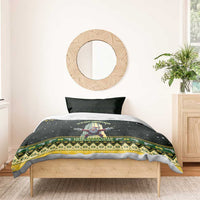 Nakatomi Plaza Bedding Set It's Not Xmas Until Santa Falls - Wonder Print Shop