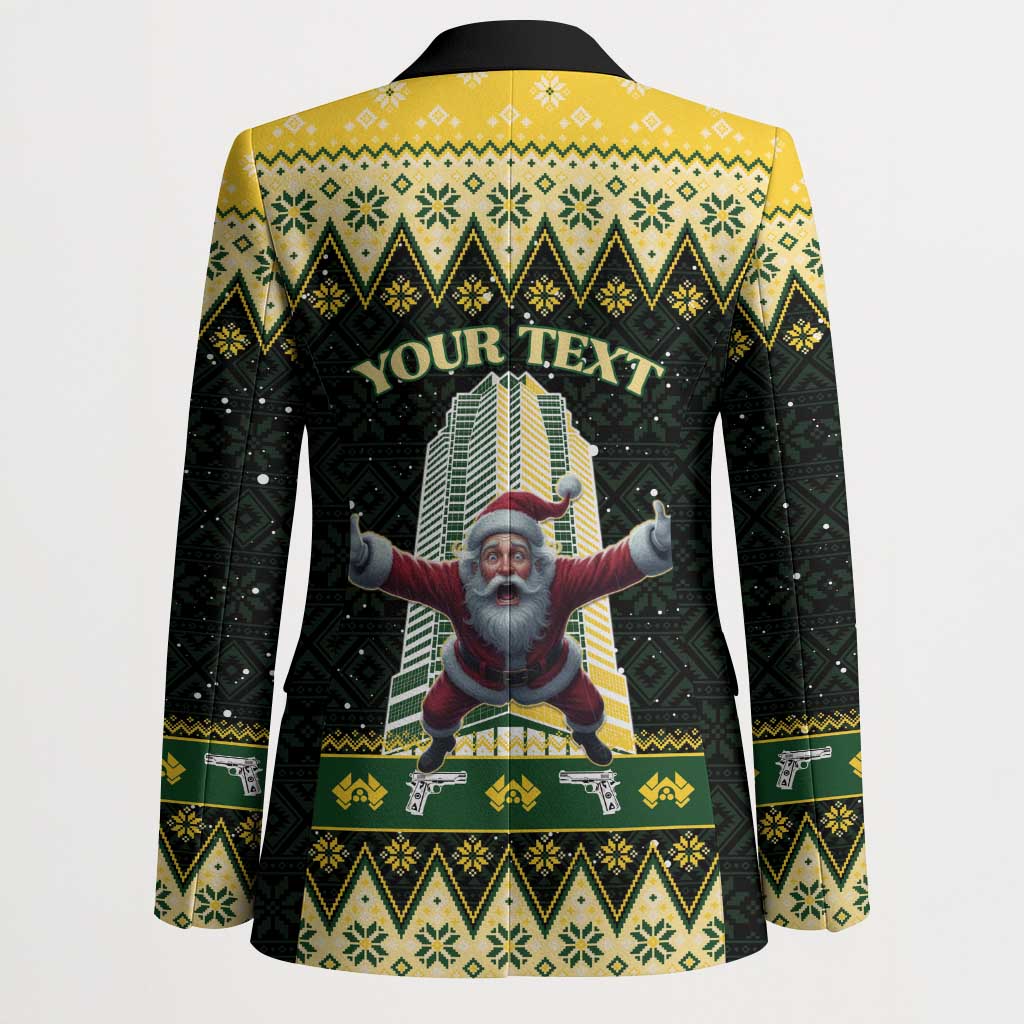 Personalised Nakatomi Plaza Blazer It's Not Xmas Until Santa Falls - Wonder Print Shop
