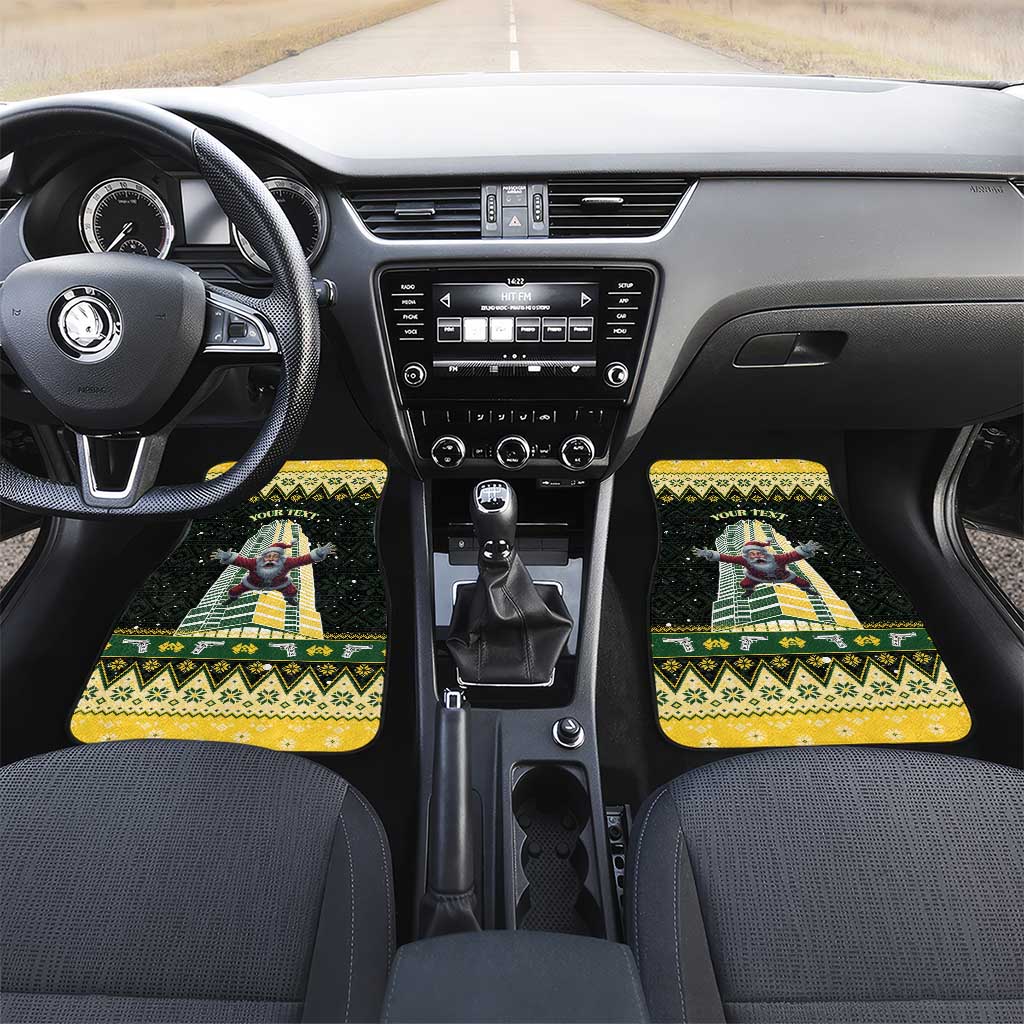 Personalised Nakatomi Plaza Car Mats It's Not Xmas Until Santa Falls - Wonder Print Shop