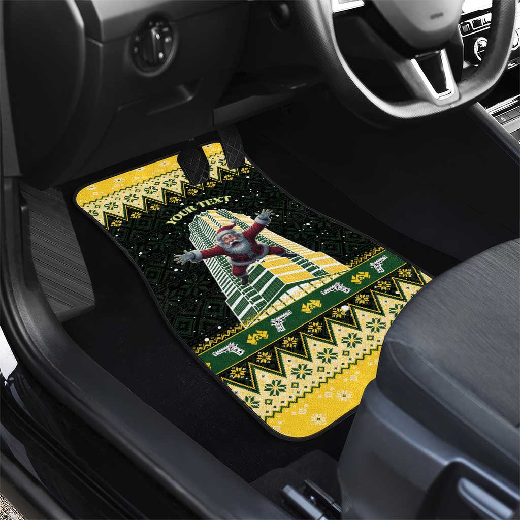 Personalised Nakatomi Plaza Car Mats It's Not Xmas Until Santa Falls - Wonder Print Shop