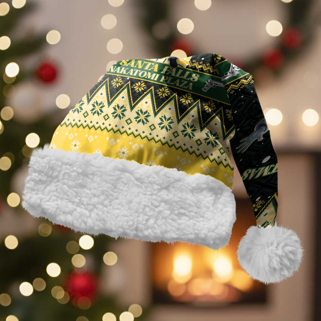 Nakatomi Plaza Christmas Santa Hat It's Not Xmas Until Santa Falls - Wonder Print Shop