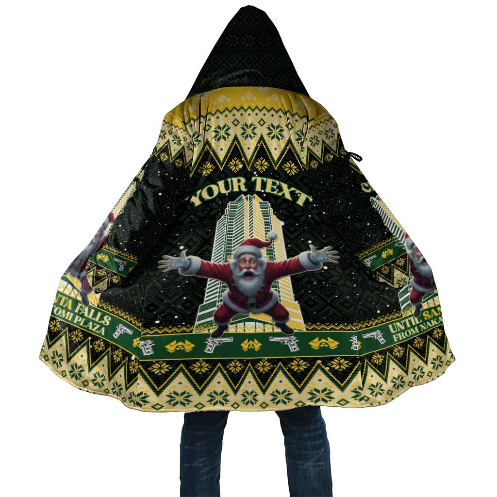 Personalised Nakatomi Plaza Cloak It's Not Xmas Until Santa Falls - Wonder Print Shop