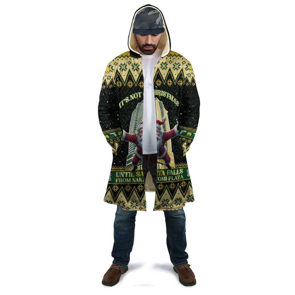 Personalised Nakatomi Plaza Cloak It's Not Xmas Until Santa Falls - Wonder Print Shop