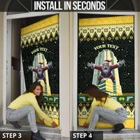 Personalised Nakatomi Plaza Door Cover It's Not Xmas Until Santa Falls - Wonder Print Shop