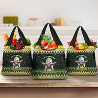 Nakatomi Plaza Grocery Bag It's Not Xmas Until Santa Falls - Wonder Print Shop
