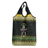 Nakatomi Plaza Grocery Bag It's Not Xmas Until Santa Falls - Wonder Print Shop