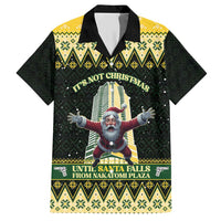 Personalised Nakatomi Plaza Hawaiian Shirt It's Not Xmas Until Santa Falls - Wonder Print Shop