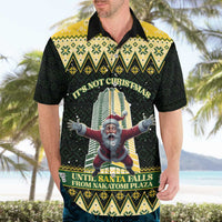 Personalised Nakatomi Plaza Hawaiian Shirt It's Not Xmas Until Santa Falls - Wonder Print Shop