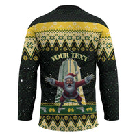 Personalised Nakatomi Plaza Hockey Jersey It's Not Xmas Until Santa Falls - Wonder Print Shop