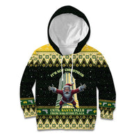 Personalised Nakatomi Plaza Kid Hoodie It's Not Xmas Until Santa Falls - Wonder Print Shop