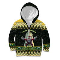 Personalised Nakatomi Plaza Kid Hoodie It's Not Xmas Until Santa Falls - Wonder Print Shop