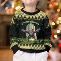 Nakatomi Plaza Kid Ugly Christmas Sweater It's Not Xmas Until Santa Falls - Wonder Print Shop