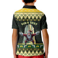 Personalised Nakatomi Plaza Kid Polo Shirt It's Not Xmas Until Santa Falls - Wonder Print Shop