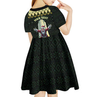 Personalised Nakatomi Plaza Kid Short Sleeve Dress It's Not Xmas Until Santa Falls - Wonder Print Shop