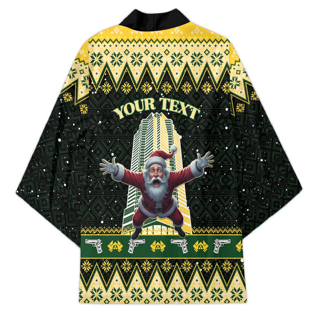 Personalised Nakatomi Plaza Kimono It's Not Xmas Until Santa Falls - Wonder Print Shop