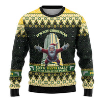 Nakatomi Plaza Ugly Christmas Sweater It's Not Xmas Until Santa Falls - Wonder Print Shop