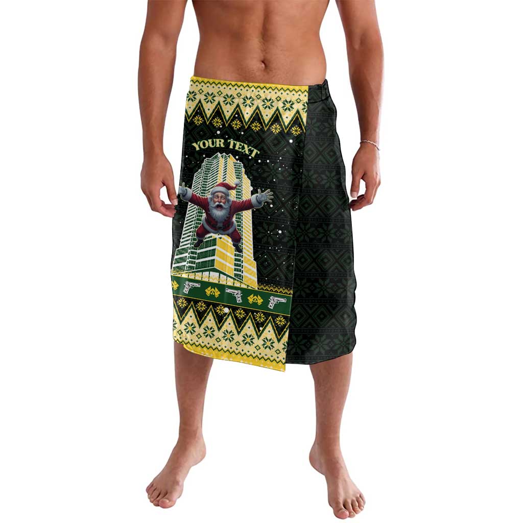 Personalised Nakatomi Plaza Lavalava It's Not Xmas Until Santa Falls - Wonder Print Shop