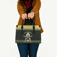 Nakatomi Plaza Leather Bag It's Not Xmas Until Santa Falls - Wonder Print Shop