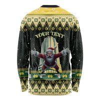 Personalised Nakatomi Plaza Long Sleeve Shirt It's Not Xmas Until Santa Falls - Wonder Print Shop