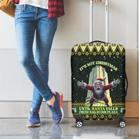 Nakatomi Plaza Luggage Cover It's Not Xmas Until Santa Falls - Wonder Print Shop