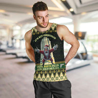 Personalised Nakatomi Plaza Men Tank Top It's Not Xmas Until Santa Falls - Wonder Print Shop