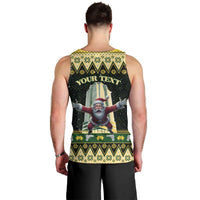 Personalised Nakatomi Plaza Men Tank Top It's Not Xmas Until Santa Falls - Wonder Print Shop