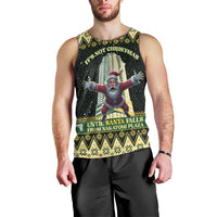 Personalised Nakatomi Plaza Men Tank Top It's Not Xmas Until Santa Falls - Wonder Print Shop