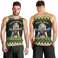 Personalised Nakatomi Plaza Men Tank Top It's Not Xmas Until Santa Falls - Wonder Print Shop