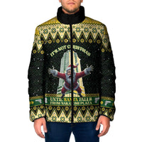 Personalised Nakatomi Plaza Padded Jacket It's Not Xmas Until Santa Falls - Wonder Print Shop