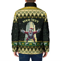 Personalised Nakatomi Plaza Padded Jacket It's Not Xmas Until Santa Falls - Wonder Print Shop