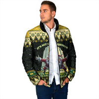 Personalised Nakatomi Plaza Padded Jacket It's Not Xmas Until Santa Falls - Wonder Print Shop