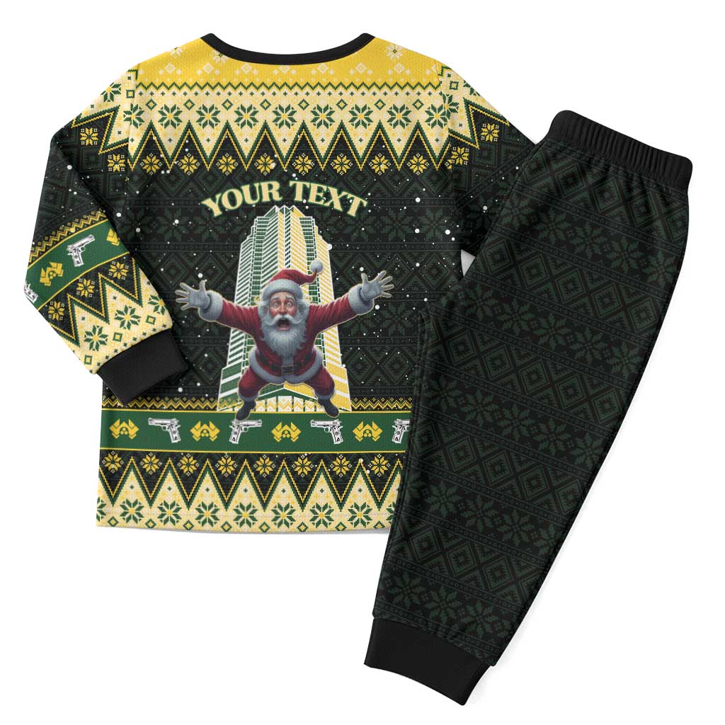 Nakatomi Plaza Christmas Pajama Set It's Not Xmas Until Santa Falls - Wonder Print Shop