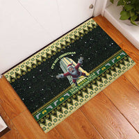 Nakatomi Plaza Rubber Doormat It's Not Xmas Until Santa Falls - Wonder Print Shop