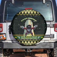 Nakatomi Plaza Spare Tire Cover It's Not Xmas Until Santa Falls - Wonder Print Shop