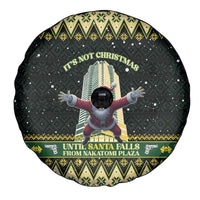 Nakatomi Plaza Spare Tire Cover It's Not Xmas Until Santa Falls - Wonder Print Shop