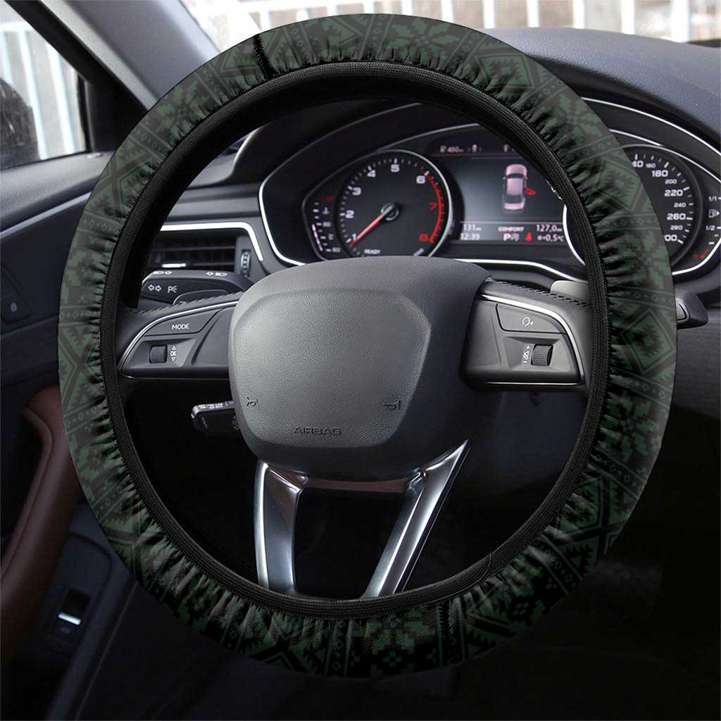 Nakatomi Plaza Steering Wheel Cover It's Not Xmas Until Santa Falls - Wonder Print Shop