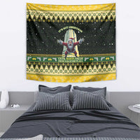 Nakatomi Plaza Tapestry It's Not Xmas Until Santa Falls - Wonder Print Shop