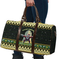 Nakatomi Plaza Travel Bag It's Not Xmas Until Santa Falls - Wonder Print Shop
