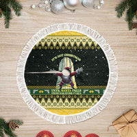 Nakatomi Plaza Tree Skirt It's Not Xmas Until Santa Falls - Wonder Print Shop