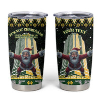Personalised Nakatomi Plaza Tumbler Cup It's Not Xmas Until Santa Falls - Wonder Print Shop